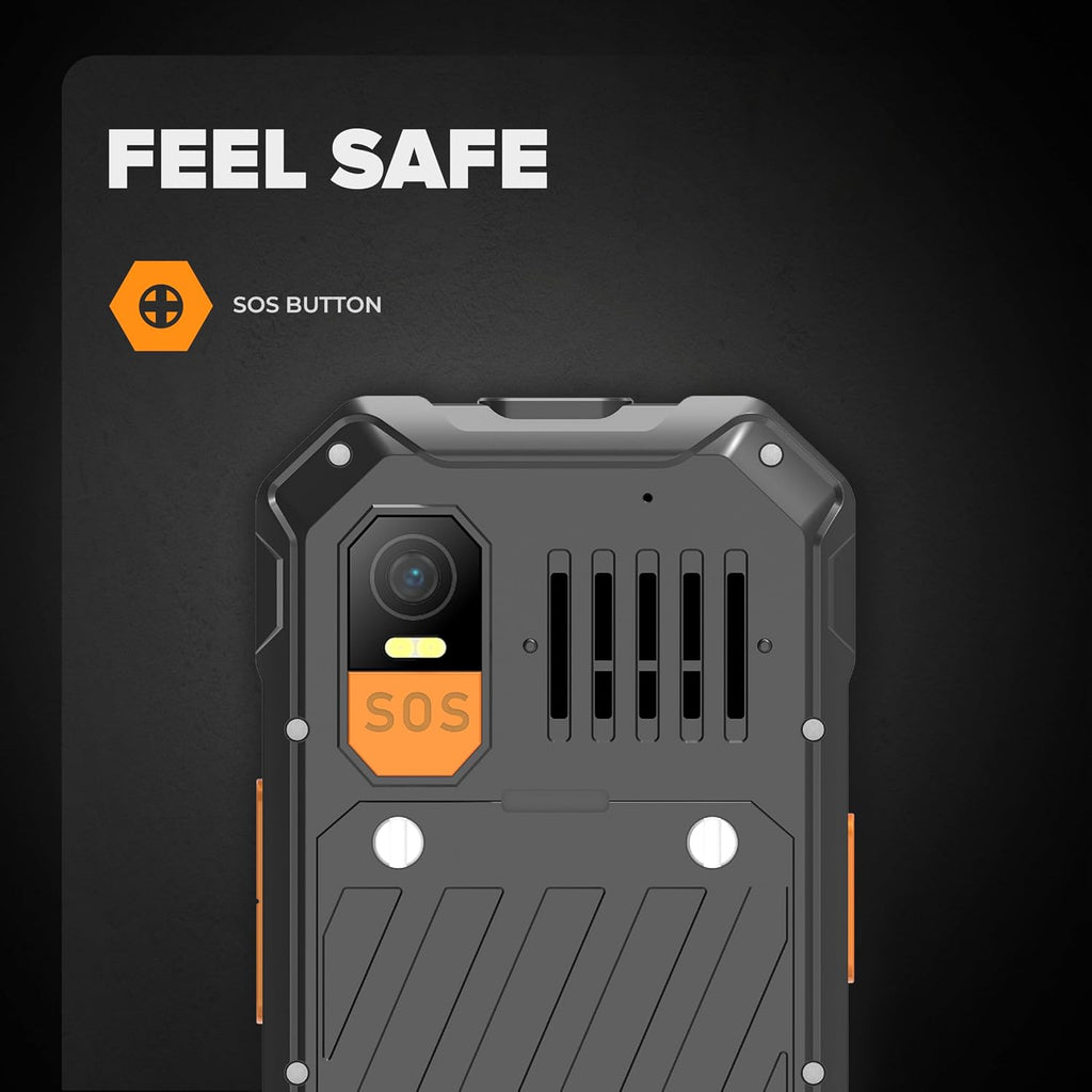 Hammer 6 LTE Rugged Button Phone