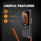 Hammer 6 LTE Rugged Button Phone