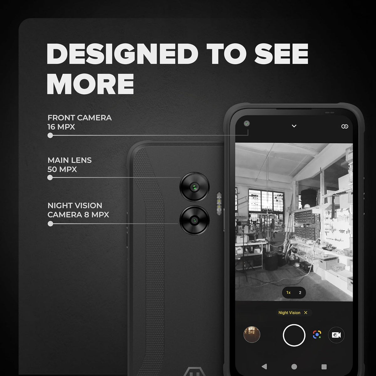 HAMMER Blade V 5G 14GB/256GB Rugged Smartphone