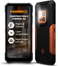 HAMMER Construction 2 Thermal 5G 8 + 8GB/256GB Rugged Smartphone, 6500mAh Battery, 108MP Thermal Camera, 6.58" 120Hz Display