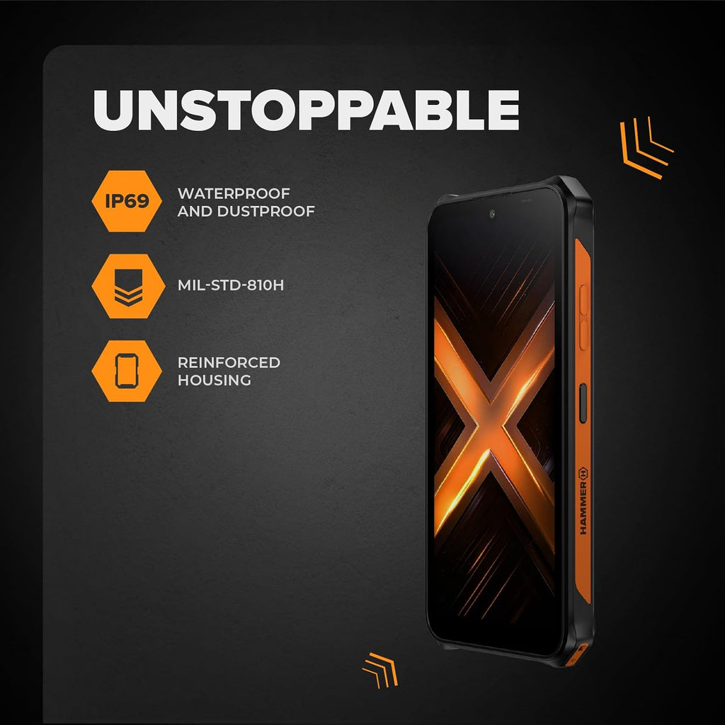 HAMMER Energy X2 4G 12GB/128GB Rugged Smartphone