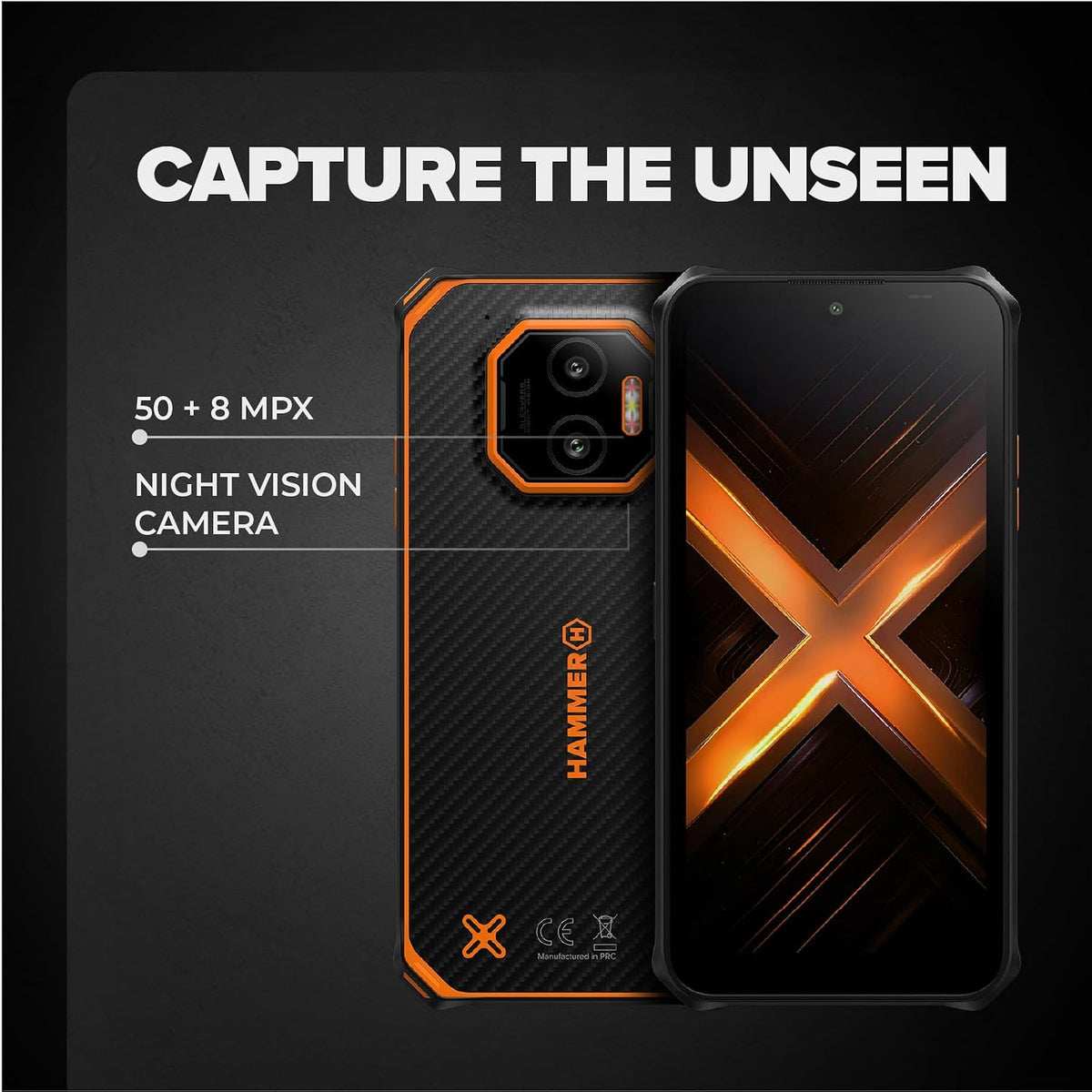 HAMMER Energy X2 4G 12GB/128GB Rugged Smartphone