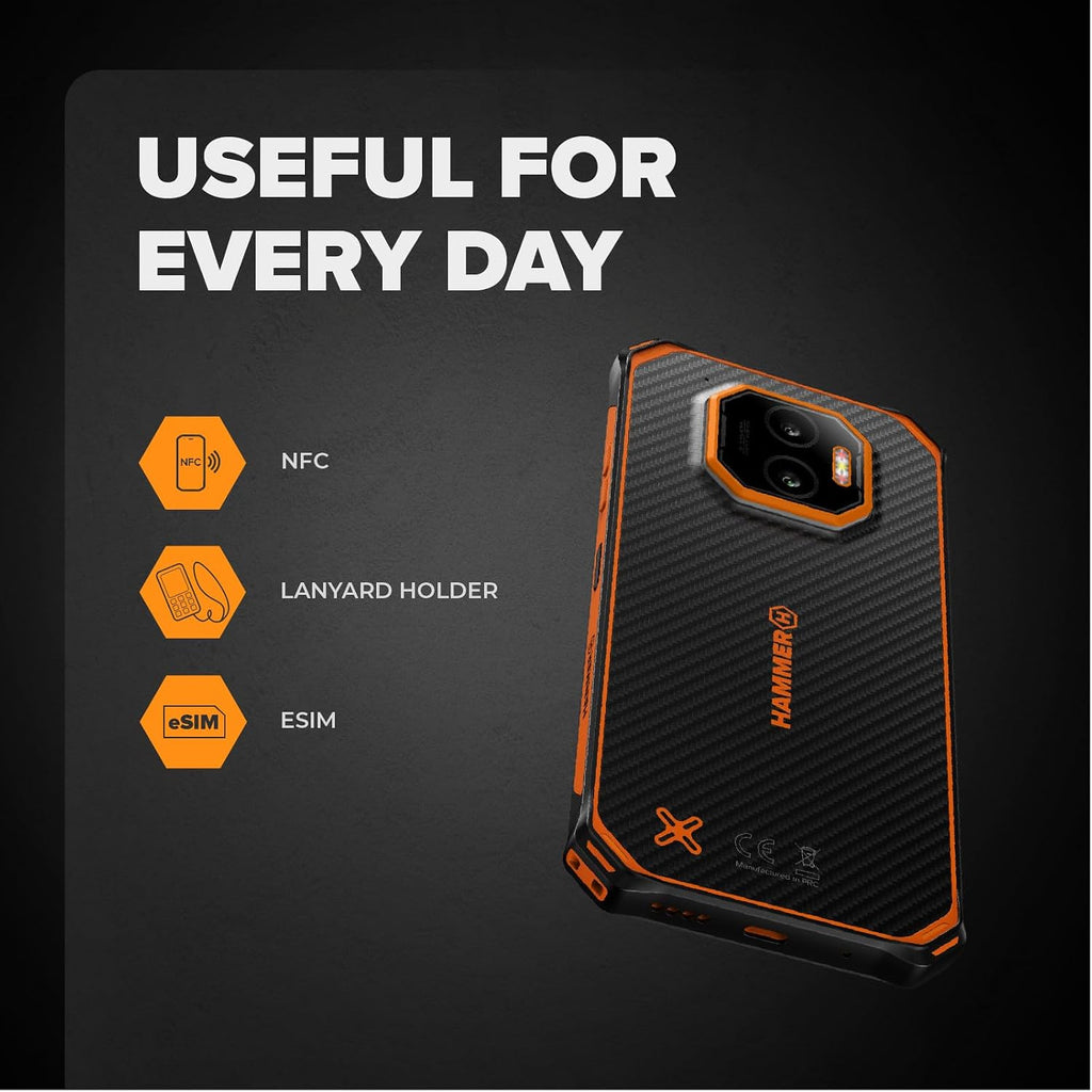 HAMMER Energy X2 4G 12GB/128GB Rugged Smartphone