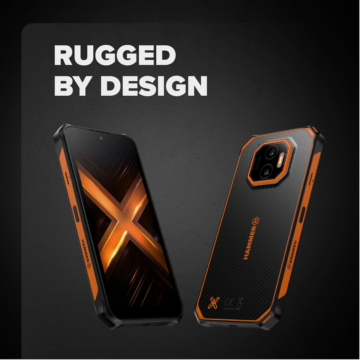 HAMMER Energy X2 4G 12GB/128GB Rugged Smartphone