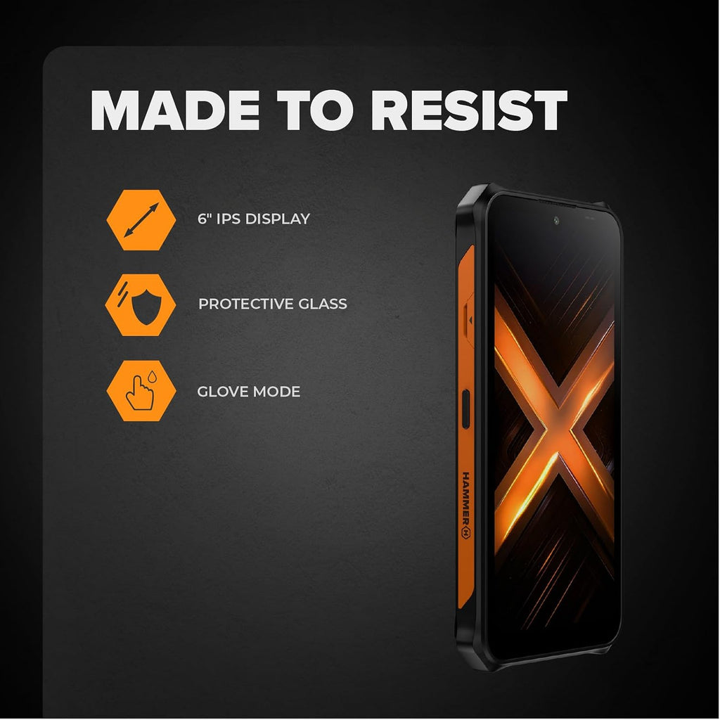 HAMMER Energy X2 4G 12GB/128GB Rugged Smartphone