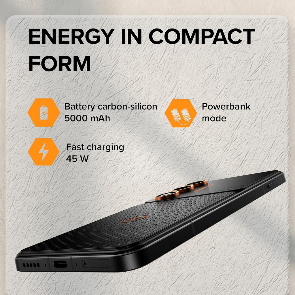 HAMMER VENTUS 5G, 256GB Slim Rugged Smartphone