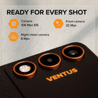 HAMMER VENTUS 5G, 256GB Slim Rugged Smartphone