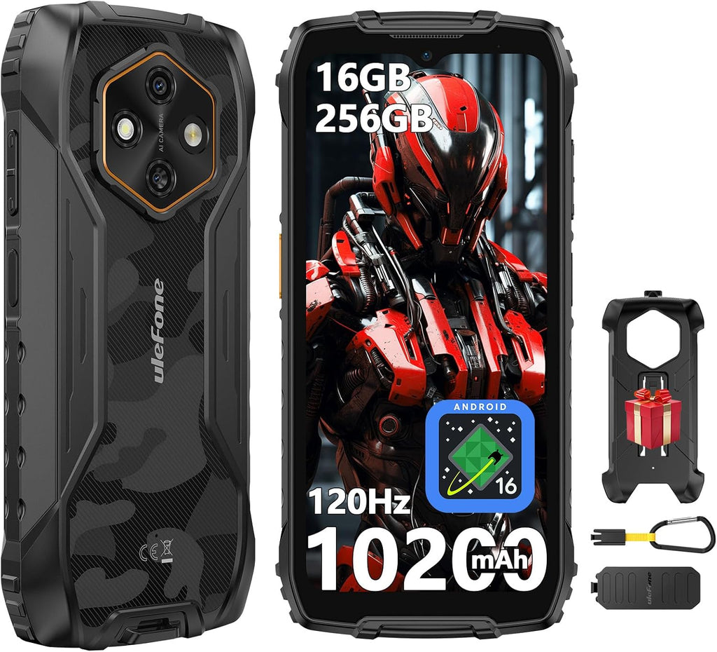 Ulefone RugKing 4 Pro 4G AI Rugged Smartphone