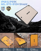 Ulefone RugKing Pad 2 Pro Rugged Tablet 10.1'' 90Hz Android 16 16GB+128GB 10200mAh