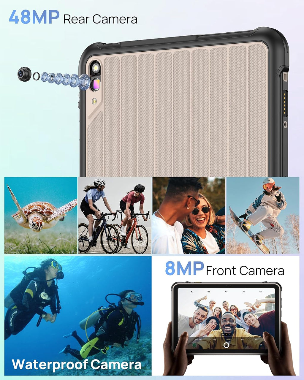 Ulefone RugKing Pad 2 Pro Rugged Tablet 10.1'' 90Hz Android 16 16GB+128GB 10200mAh