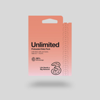 Three Unlimited PAYG SIM Card Valid For One Month